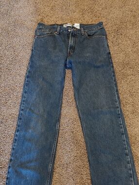 Levi's 505 Men's Dark Blue Straight Jeans